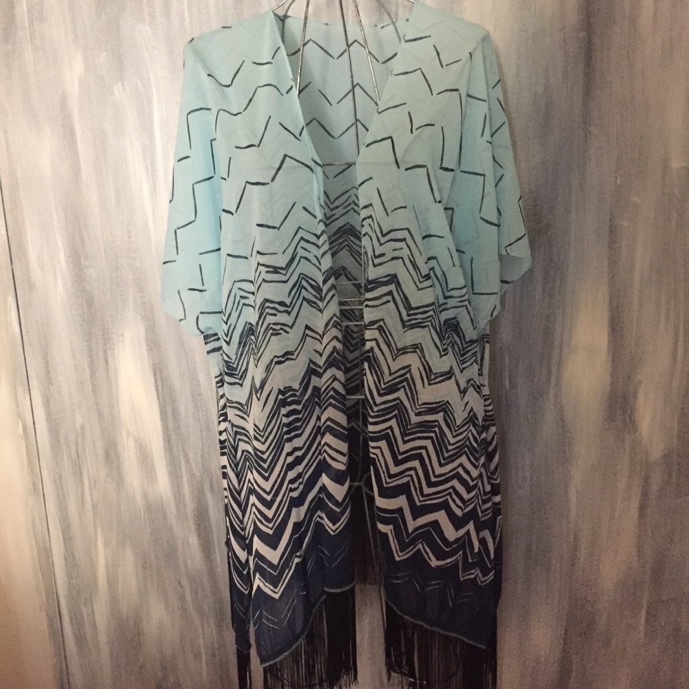 NWOT Plus Size Boutique Kimono